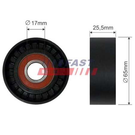 TENDEUR, COURROIE CRANTÉE POUR FIAT DUCATO 06