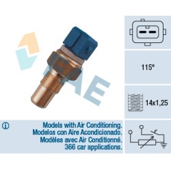 SONDE DE TEMPÉRATURE, LIQUIDE DE REFROIDISSEMENT POUR FIAT SCUDO / ULYSSE 95