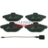 PLAQUETTES DE FREIN POUR FIAT 500 07