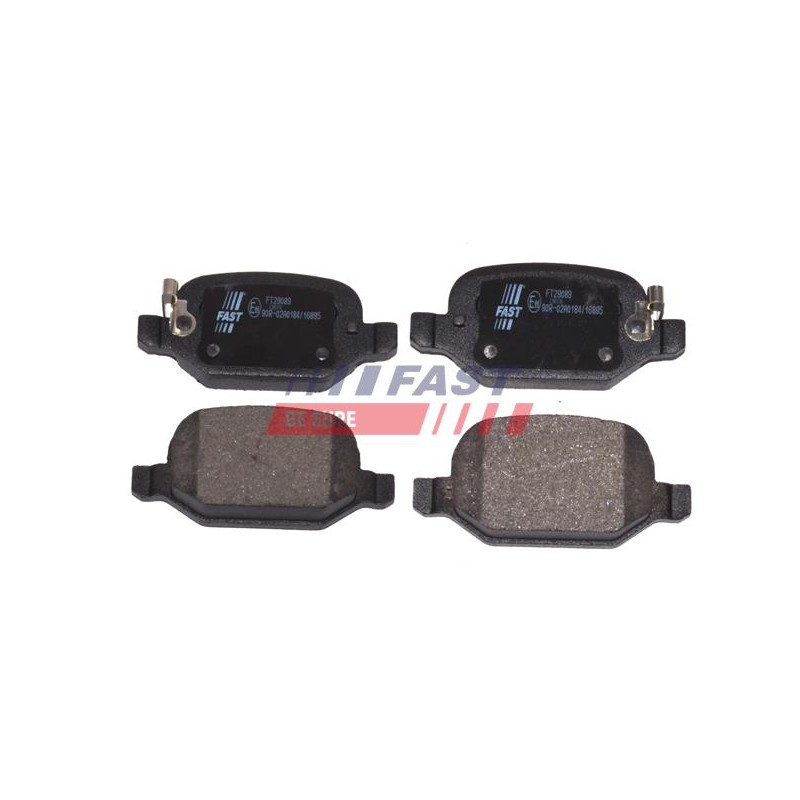 PLAQUETTES DE FREIN POUR FIAT 500 07