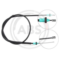 TIRETTE À CÂBLE, FREIN DE STATIONNEMENT POUR DACIA SANDERO I 08