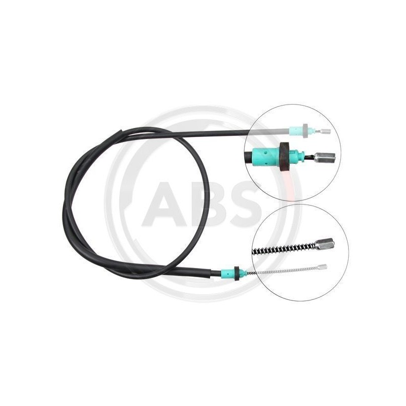 TIRETTE À CÂBLE, FREIN DE STATIONNEMENT POUR DACIA SANDERO I 08